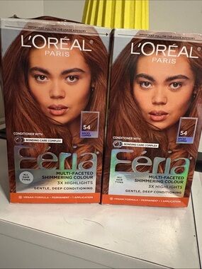 L'Oréal Paris Feria Shimmering Colour - Spiced Copper (54)